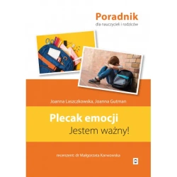 Plecak emocji Jestem ważny - JOANNA LASZCZKOWSKA, JOANNA GUTMAN