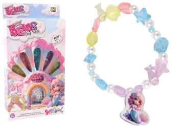 Akademia mody bransoletki kolorowe domek syrenki - Pro Kids