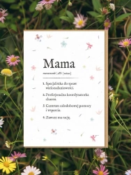 Kartka okolicznościowa dla mamy Definicja Mamy - Nadwyraz.com