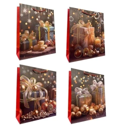 Torebka prezentowa S Boże Narodzenie mix - Ju-Piter