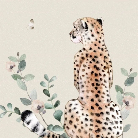 Karnet Swarovski kwadrat CL4709 Gepard - Clear Creations