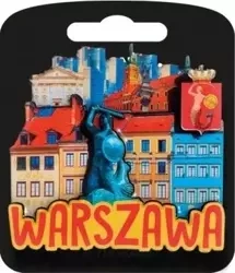 Magnes I love Poland Warszawa ILP-MAG-C-WAR-13 - Pan Dragon