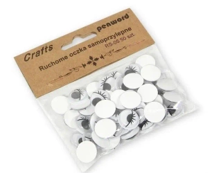 Ruchome oczka samoprzylepne 70x108mm 50szt - Penword