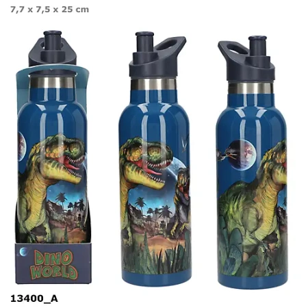 Bidon 500ml aluminiowy Dino World Galxy 13400A - DEPESCHE