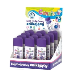 Klej Creativo znikający fioletowy 12g (12szt)ASTRA - ASTRA papiernicze