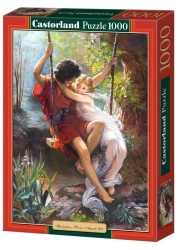 Puzzle 1000 Zakochani na huśtawce CASTOR - Castorland