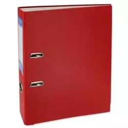 Segregator okuty A4, grzbiet 5.0 cm, czerwony