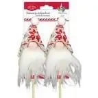 Głowa skrzata na piku 3D 65x150mm 2szt - Titanum