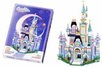 Klocki Konstrukcyjne Zamek Księżniczki 6w1 535 elementów - Norimpex