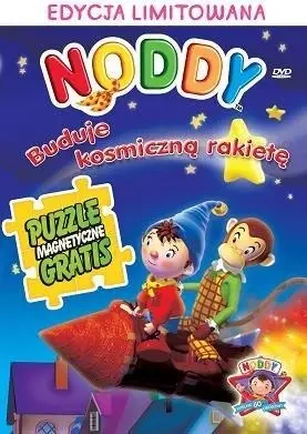 Noddy. Buduje kosmiczną rakietę + puzzle - praca zbiorowa