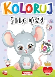 Koloruj - Słodkie myszki - praca zbiorowa