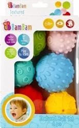 Zabawka sensoryczna kule 6szt BAM BAM - BAM BAM