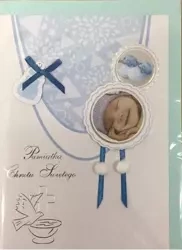 Karnet chrzest B6 Premium 40 + koperta - Panorama