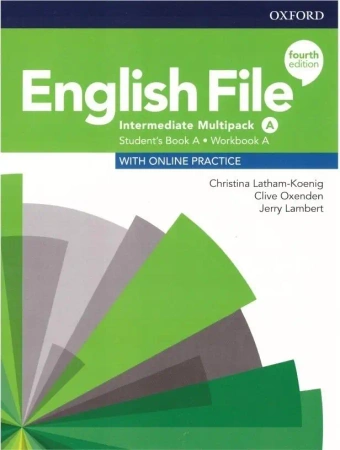 English File. 4th edition. Intermediate. Multipack A. Student's Book + Workbook + Online Practice - Clive Oxenden, Christina Latham-Koenig