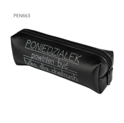 Piórnik jednokomorowy czarny - Poniedziałek powin - Pajacyk