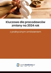 eBook Kluczowe dla pracodawców zmiany na 2024 rok z praktycznym omówieniem - Praca zbiorowa