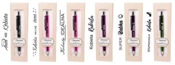 Długopis z nadrukiem dla Kobiety w etui GB mix - Cresco