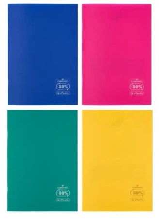 Zeszyt A4/60K kratka Eco PP Colors (5szt) - HERLITZ