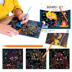 Zdrapka artystyczna Syrenki - praca zbiorowa