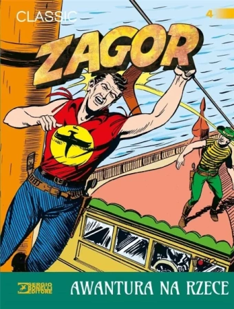 Zagor T.4. Awantura na rzece - Guido Nolitta, Gallieno Ferri
