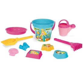 Komplet do piasku 10 elementów Syrenki - WADER