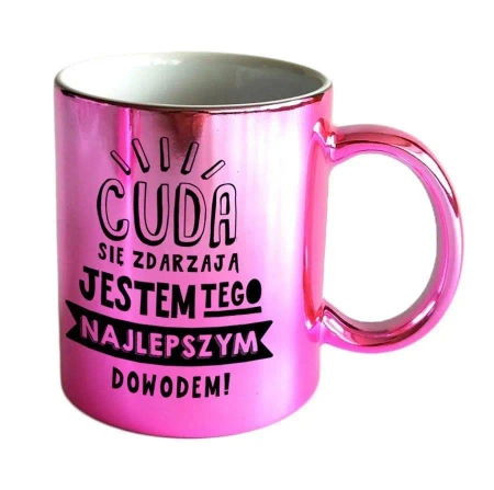 Kubek ON-008 Cuda się zdarzają - Kukartka