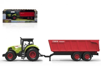 Traktor z przyczepą 1:36 światło dźwięk - Madej