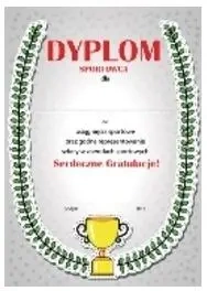 Dyplom A4 Sportowca - Henry