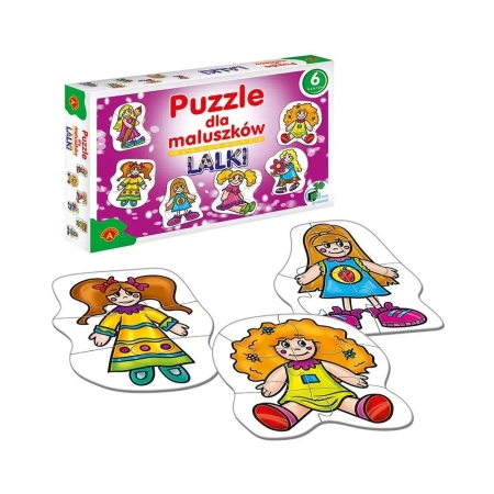 Puzzle dla maluszków - lalki ALEX - Alexander