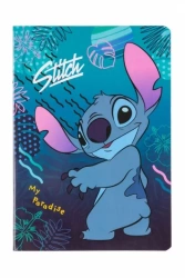 Disney Blue. Zeszyt A5 3 linie kolor. 32 kartki. Stitch 4 - Patio