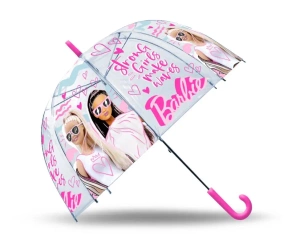 Parasolka Barbie przezroczysta 18cali BB00011 - Kids Euroswan