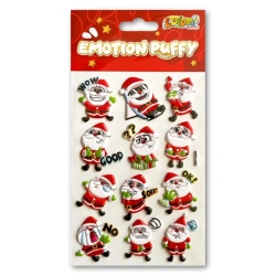 Naklejki puffy Emotion Santa Clauses - Penmate