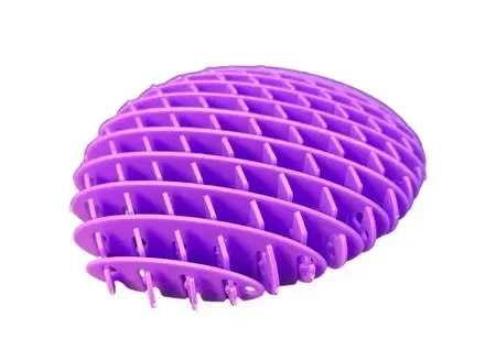 Gniotek antystresowy różowy 10cm - Leantoys