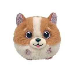 Beanie Balls Tanner - brązowo-biały pies 10cm - TY