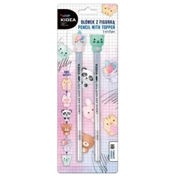 Ołówek z figurką 2szt KIDEA - DERFORM