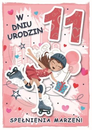 Karnet urodziny 11 - Armin Style
