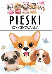 Pieski. Kolorowanka - opracowanie zbiorowe