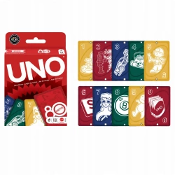 UNO Mattel 80-lecie Gra karciana Mattel Games