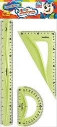 Zestaw geometryczny 3 elementy 30cm BAMBINO - ST-MAJEWSKI