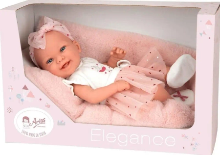Lalka hiszpańska bobas dziewczynka 42cm - Arias