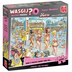 Puzzle 1000 Wasgij Jumbo Retro modelki - TM Toys