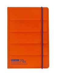 Kalendarz 2026 A5 LUX north face dzienny V4 pomarańczowy K-A5D NF - AVANTI