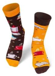 Skarpety długie Książka i kawa 43-46 - Nadwyraz