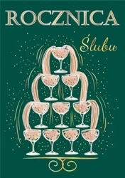 Karnet A5 Rocznica ślubu Fontanna - Henry