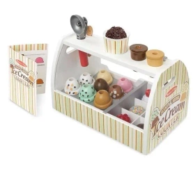 Mellisa&Doug: Duża drewniana lodziarnia - Melissa & Doug