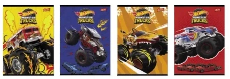 Zeszyt A5/16K linia 2kol Hot Wheels (15szt) - ST-MAJEWSKI