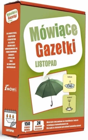Mówiące Gazetki. Listopad - pomoc dydaktyczna - DICO