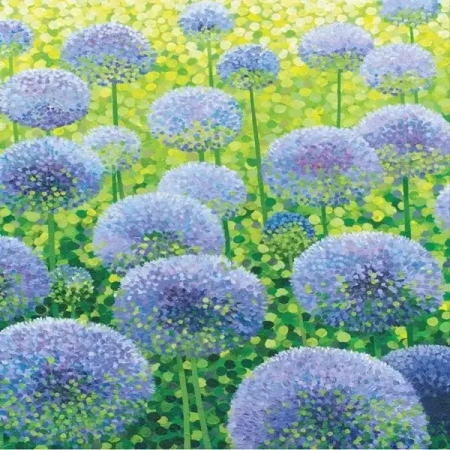 Karnet z kopertą Czosnek błękitny - Susan Entwistle