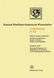 Die Wirkung Bedeutender Forscher Und Lehrer Erlebtes Aus Funfzig Jahren - Maier-Leibnitz Heinz
