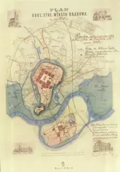 Notes - plan miasta Krakowa - Austeria